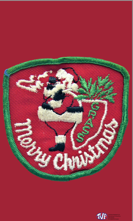 Grass Merry Christmas TVP Flag