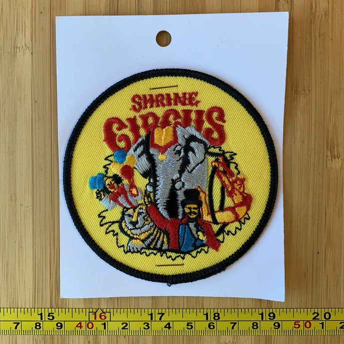 Shrine Circus Vintage Patch