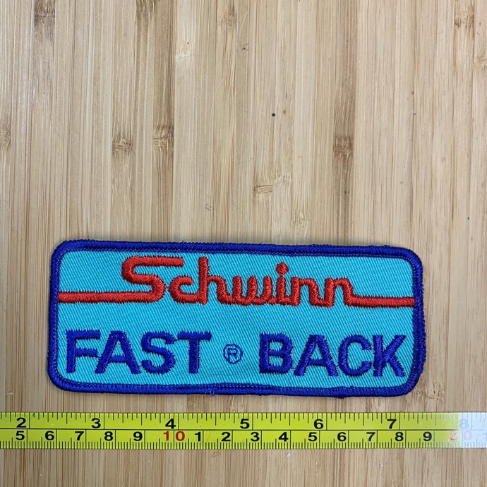 Schwinn Fast Back Vintage Patch