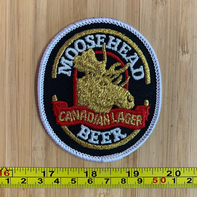 Moosehead Export Ale  Beer Vintage Patch