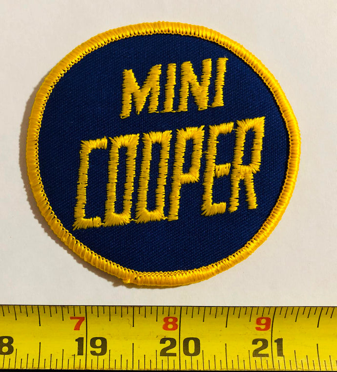 Mini Cooper Vintage Patch