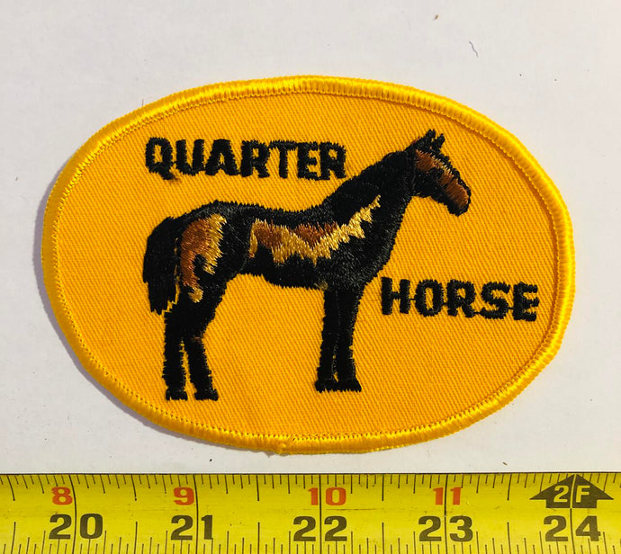 Quarter Horse Vintage Patch