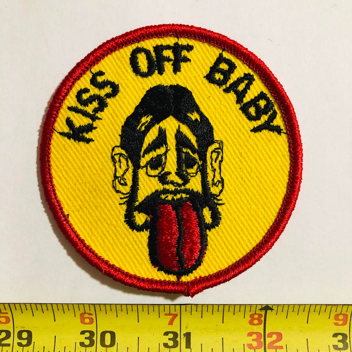 Kiss Off Baby Vintage Patch