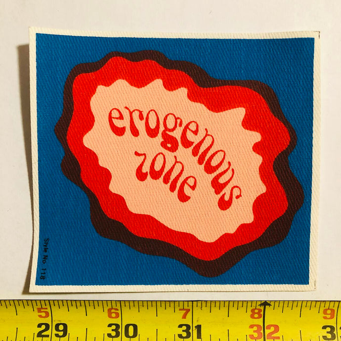 Erogenous Zone Vintage Patch