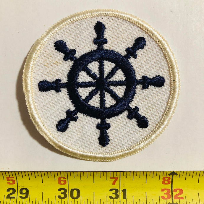 Ship's Wheel Vintage Patch