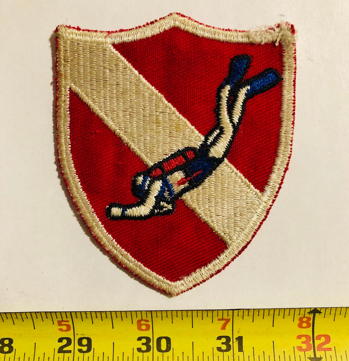 Diver Diving Vintage Patch