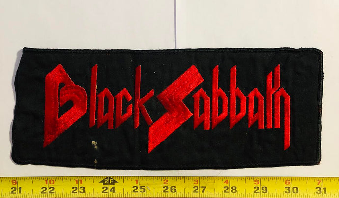 Black Sabbath Vintage Patch