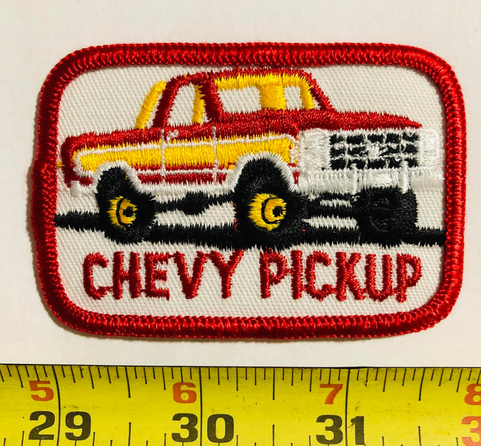Chevy Pickup Truck Vintage Patch