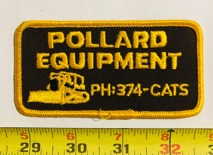 Pollard Equipment Caterpillar Vintage Patch