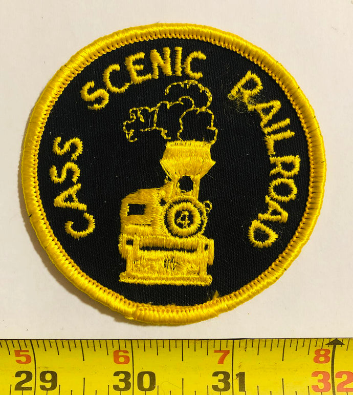 Cass Scenic Railroad Vintage Patch