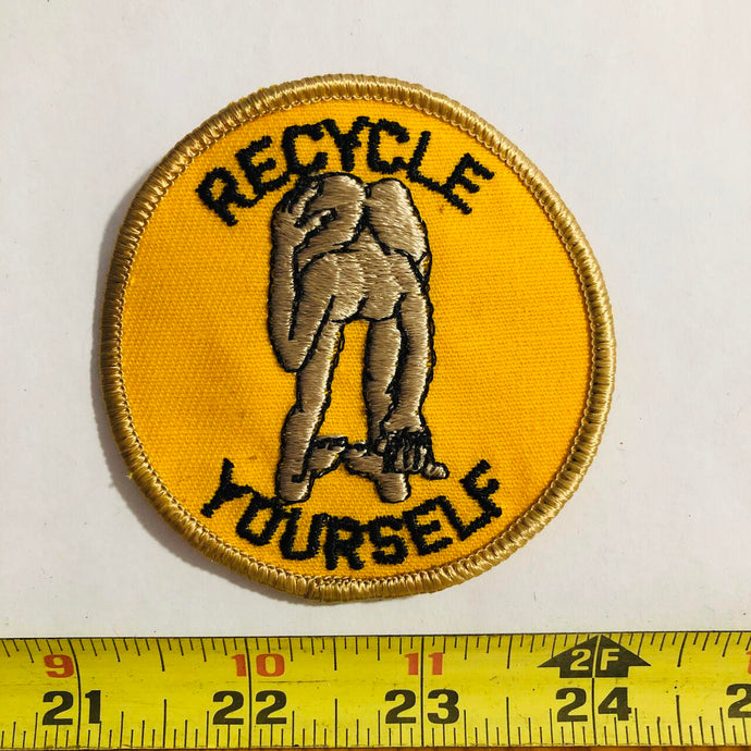 Recycle Yourself  Vintage Patch