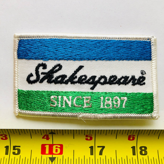 Shakespeare Fishing Vintage Patch